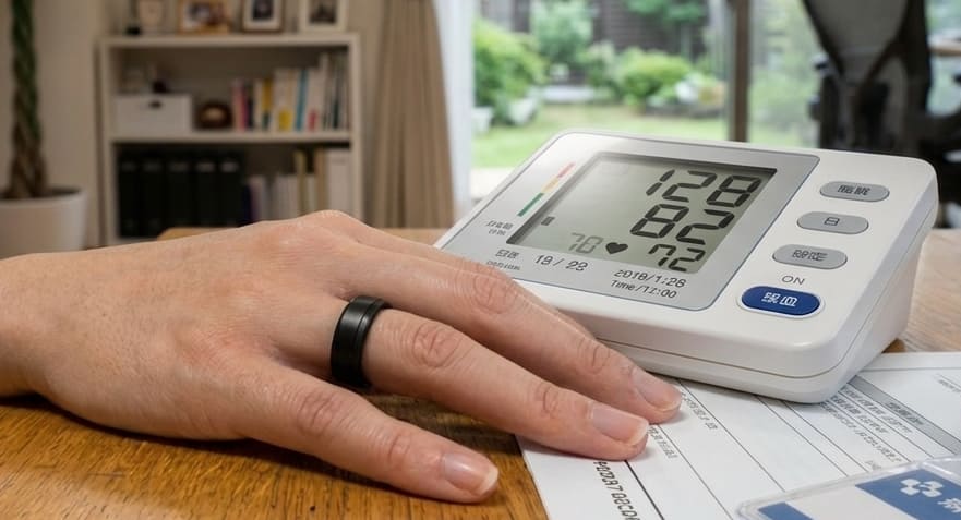 血圧が気になる方へのスマートリング活用法