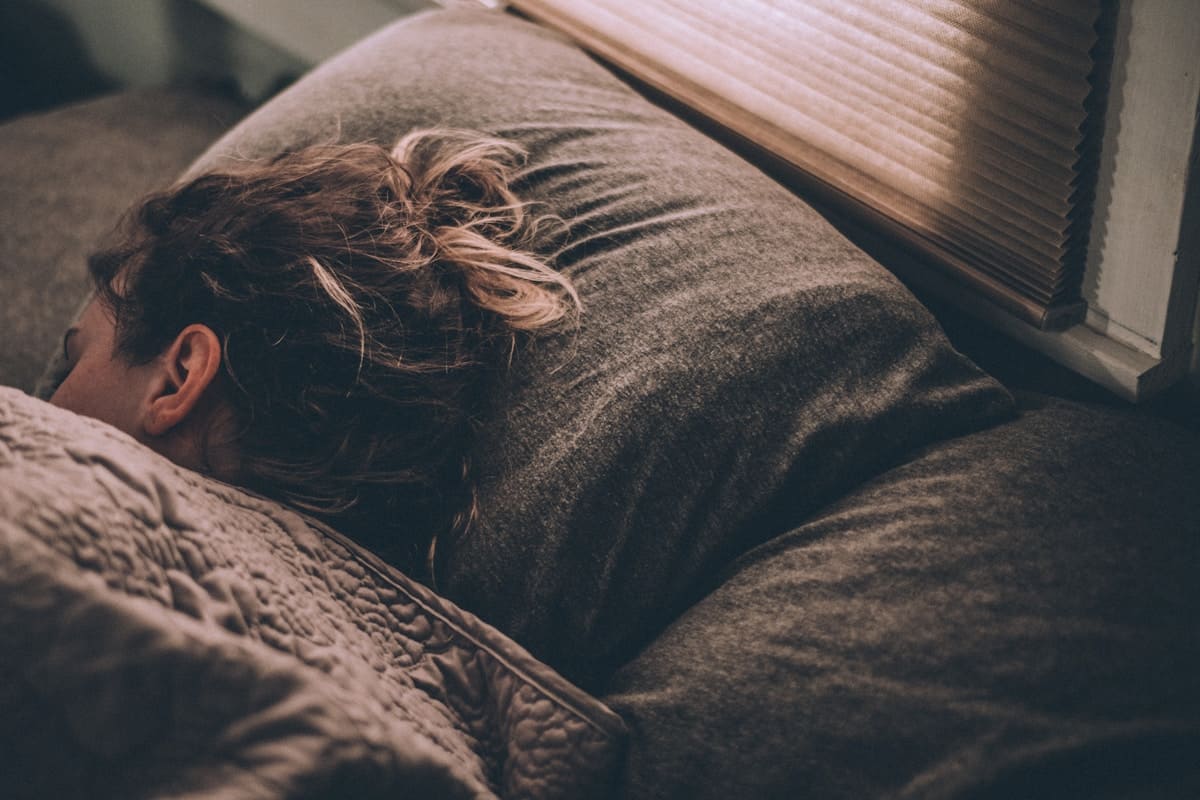睡眠中の様子